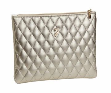Quilted Cosmetic Bag - Large sold by Lord & Taylor