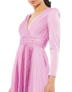 Long Sleeve Satin Gown sold by Lord & Taylor