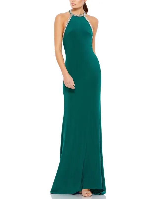 Halter Jersey Gown sold by Lord & Taylor
