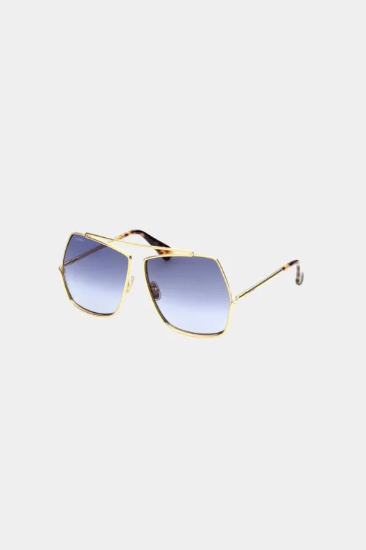 Geometric Shaped Sunglasses sold by Lord & Taylor