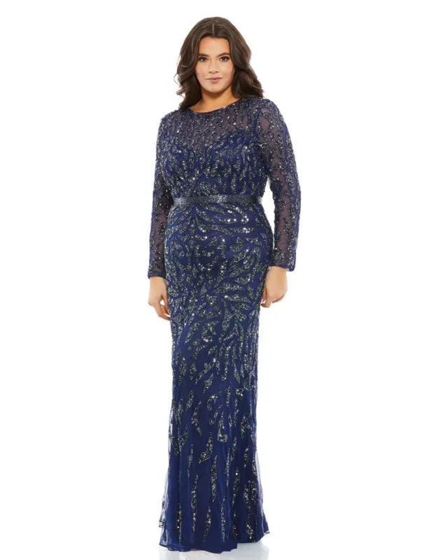 Beaded A-Line Gown sold by Lord & Taylor