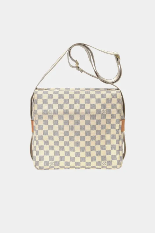 Damier Azur Naviglio Messenger Bag sold by Lord & Taylor