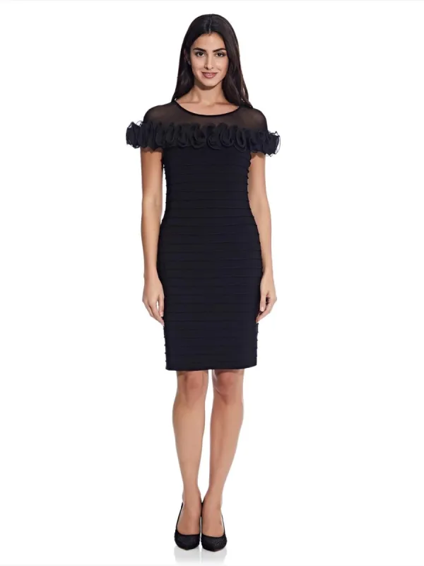 Matte Jersey Rosette Sheath Dress sold by Lord & Taylor