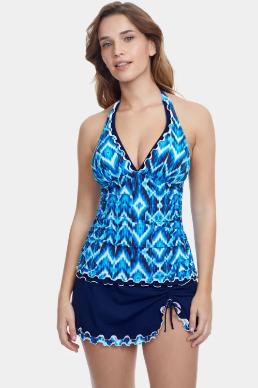 Ocean Blues Halter Tankini sold by Lord & Taylor