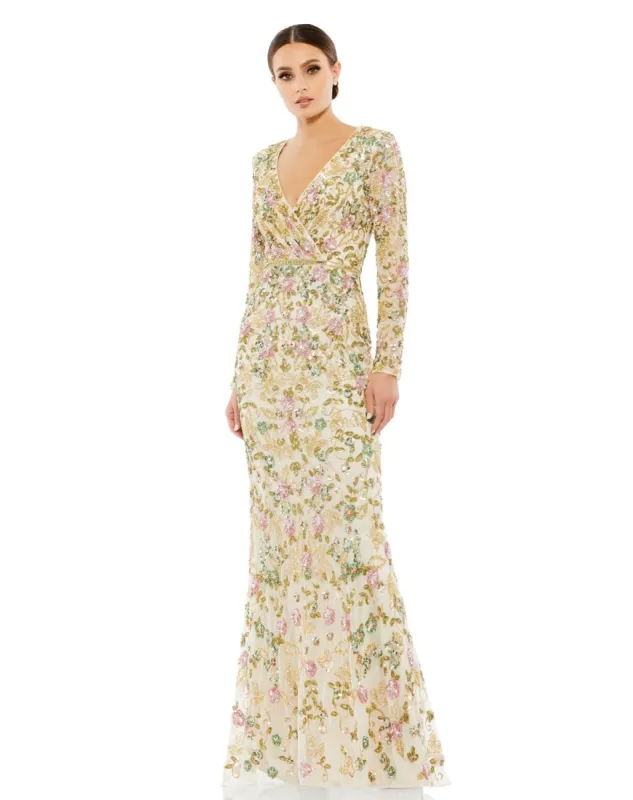 Long Sleeve Gown sold by Lord & Taylor