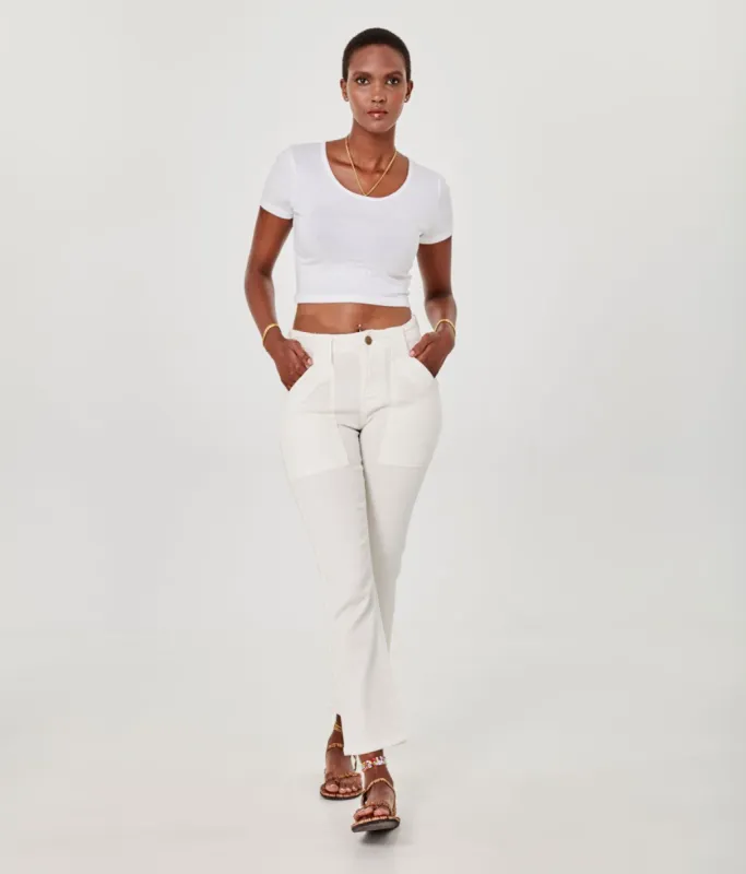 Dana High Rise Straight sold by Lord & Taylor