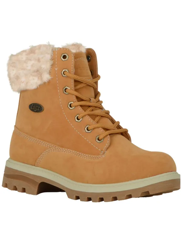 Empire Lace Up Fur Boot sold by Lord & Taylor