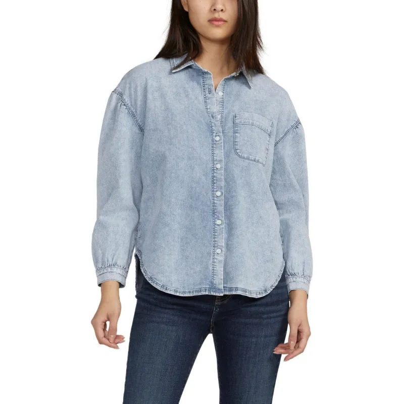 Relaxed Button-Down Shirt sold by Lord & Taylor