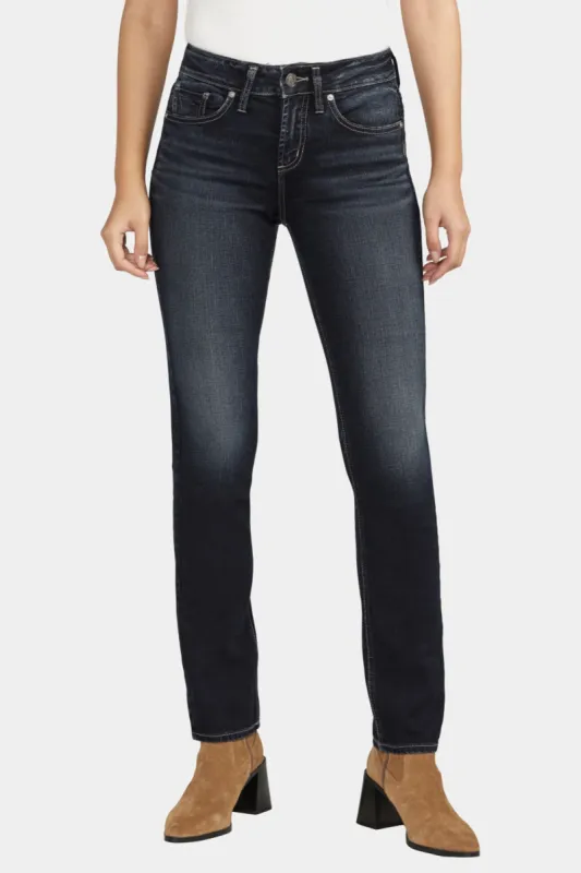 Suki Mid Rise Curvy Fit Straight Leg Jeans sold by Lord & Taylor