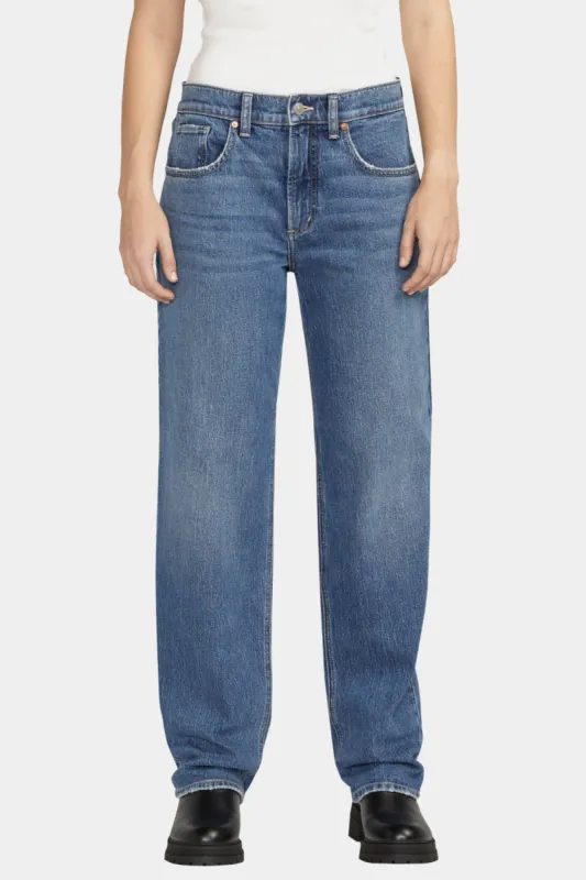 Low 5 Mid Rise Straight Leg Jeans sold by Lord & Taylor