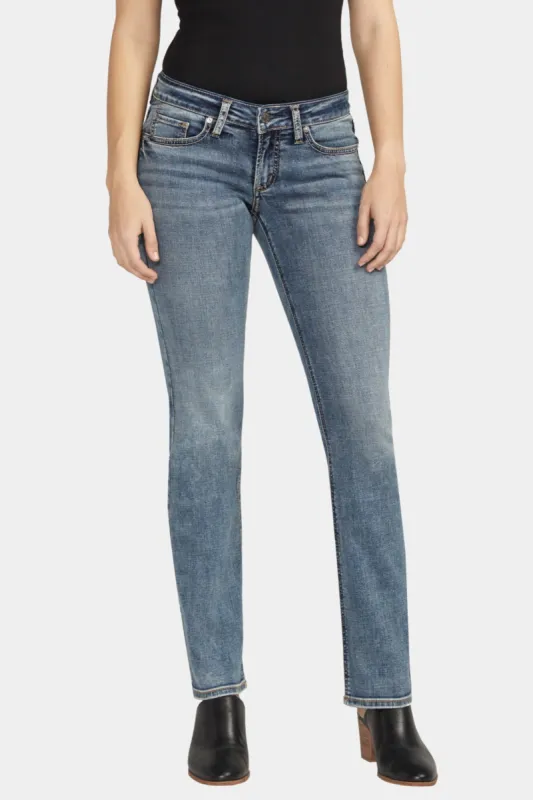 Tuesday Low Rise Straight Leg Jeans sold by Lord & Taylor