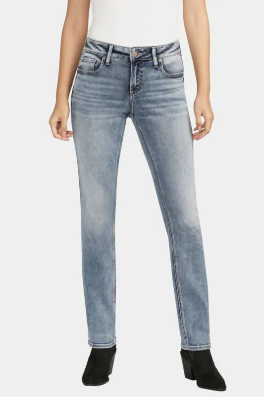 Elyse Mid Rise Comfort Fit Straight Leg Jeans sold by Lord & Taylor