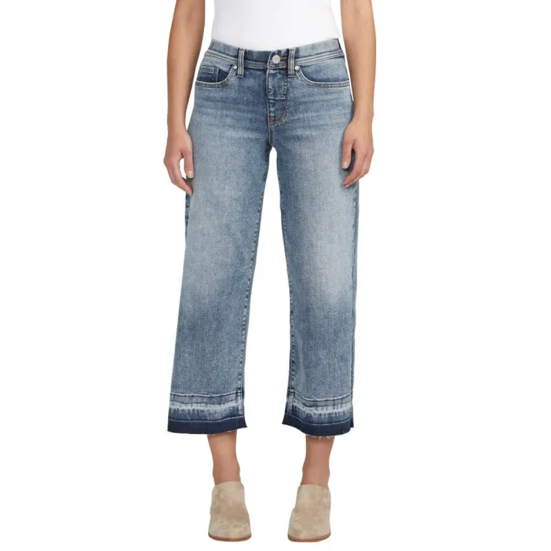 Ava Mid Rise Wide Leg Jeans sold by Lord & Taylor