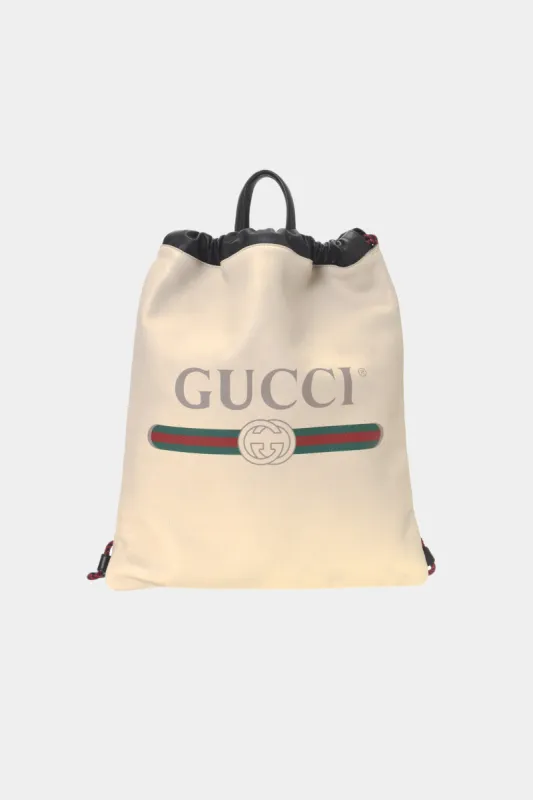 Gucci Print Drawstring Backpack sold by Lord & Taylor