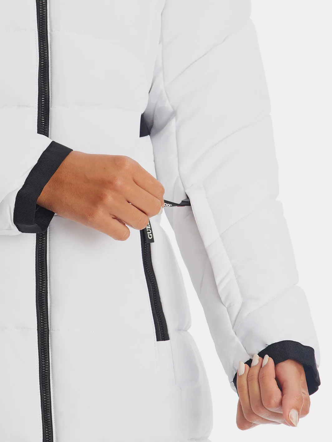 Removable Fur Hood Puffer Jacket sold by Lord & Taylor product image thumbnail 5