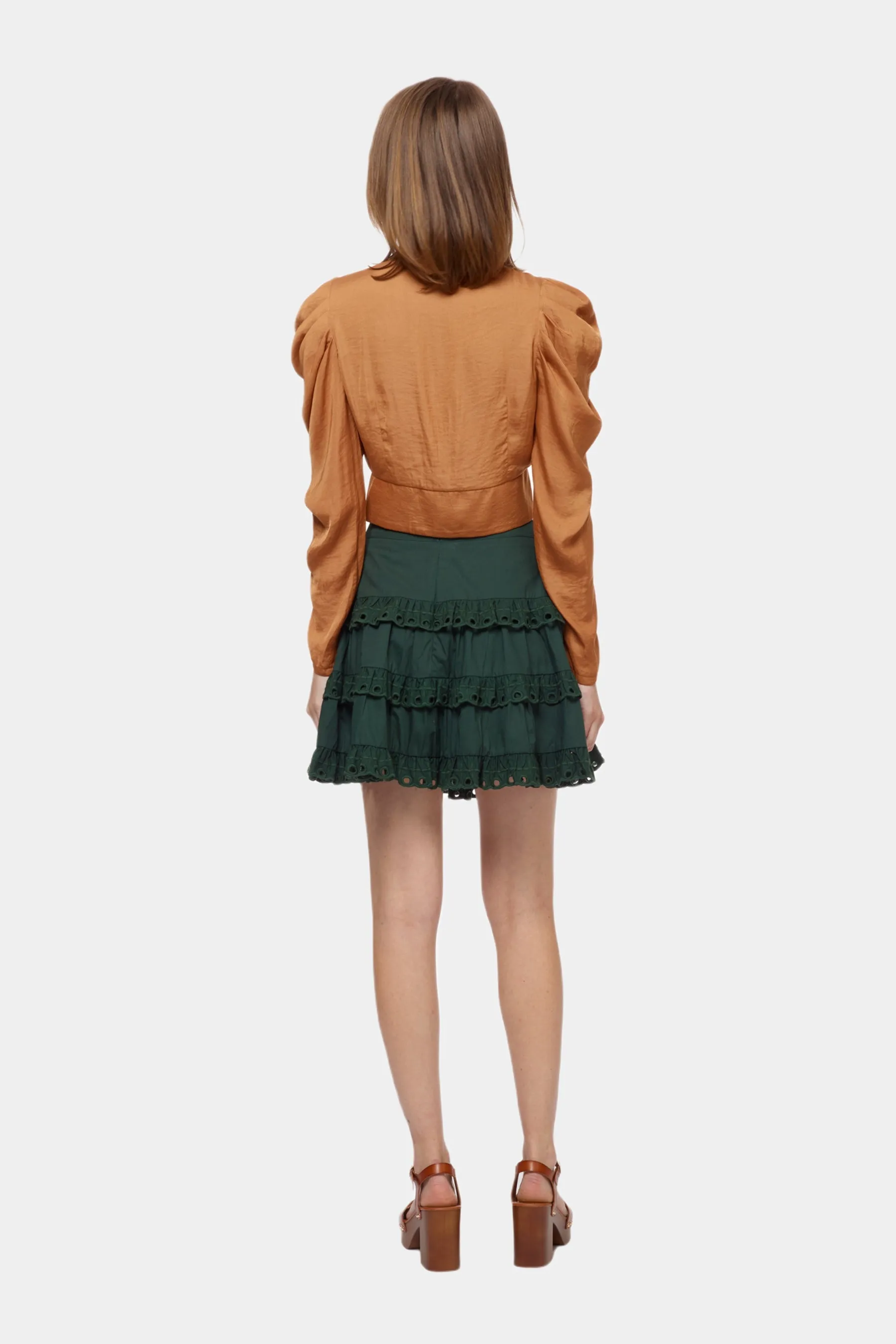 Button Down Crop Shirt sold by Lord & Taylor product image thumbnail 3