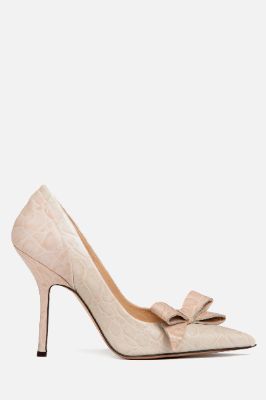 Dressy Stiletto Leather Pump sold by Lord & Taylor