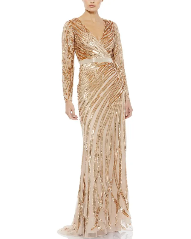 Column Gown sold by Lord & Taylor