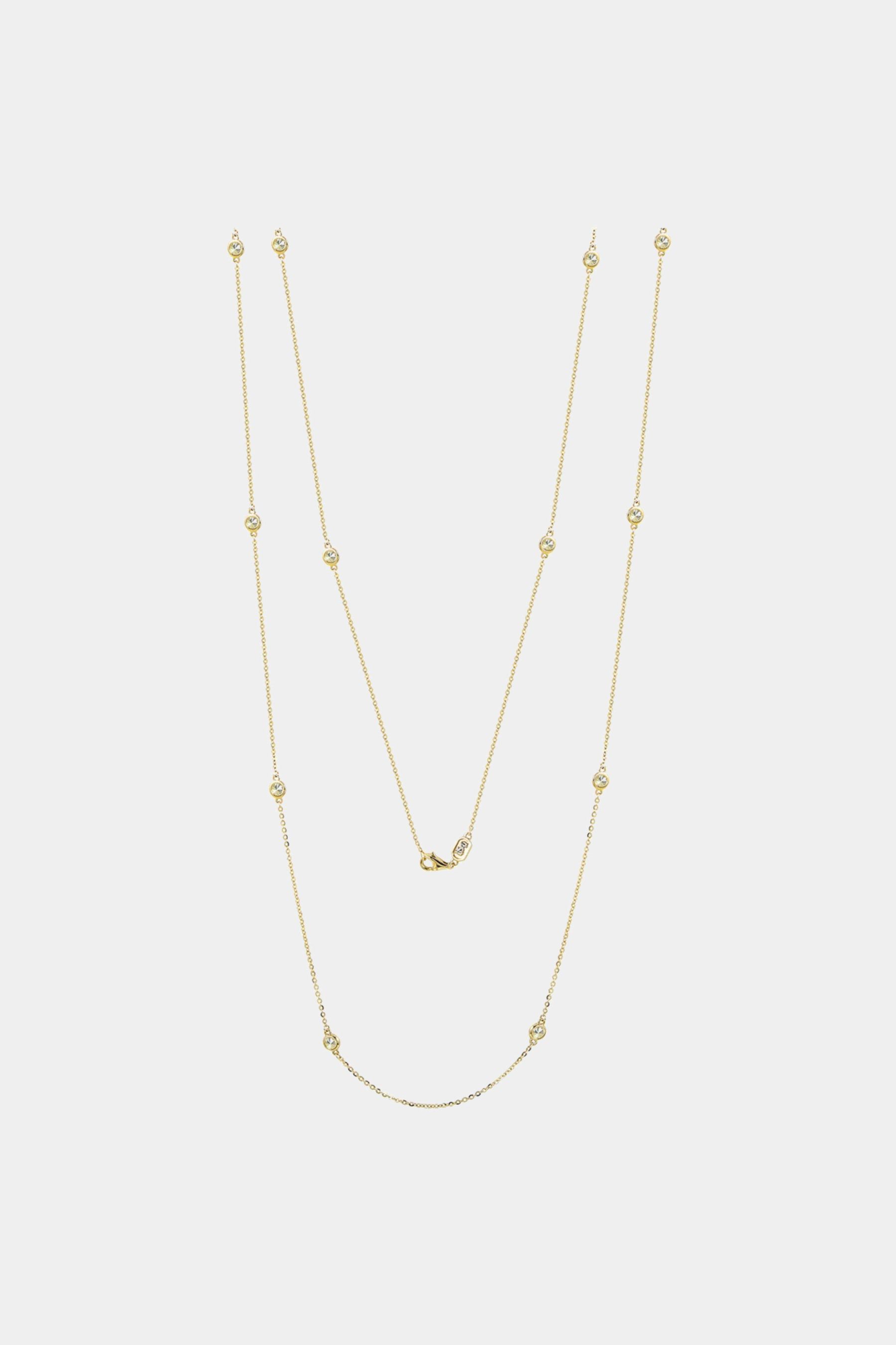 Station Diamond Necklace sold by Lord & Taylor product image thumbnail 4