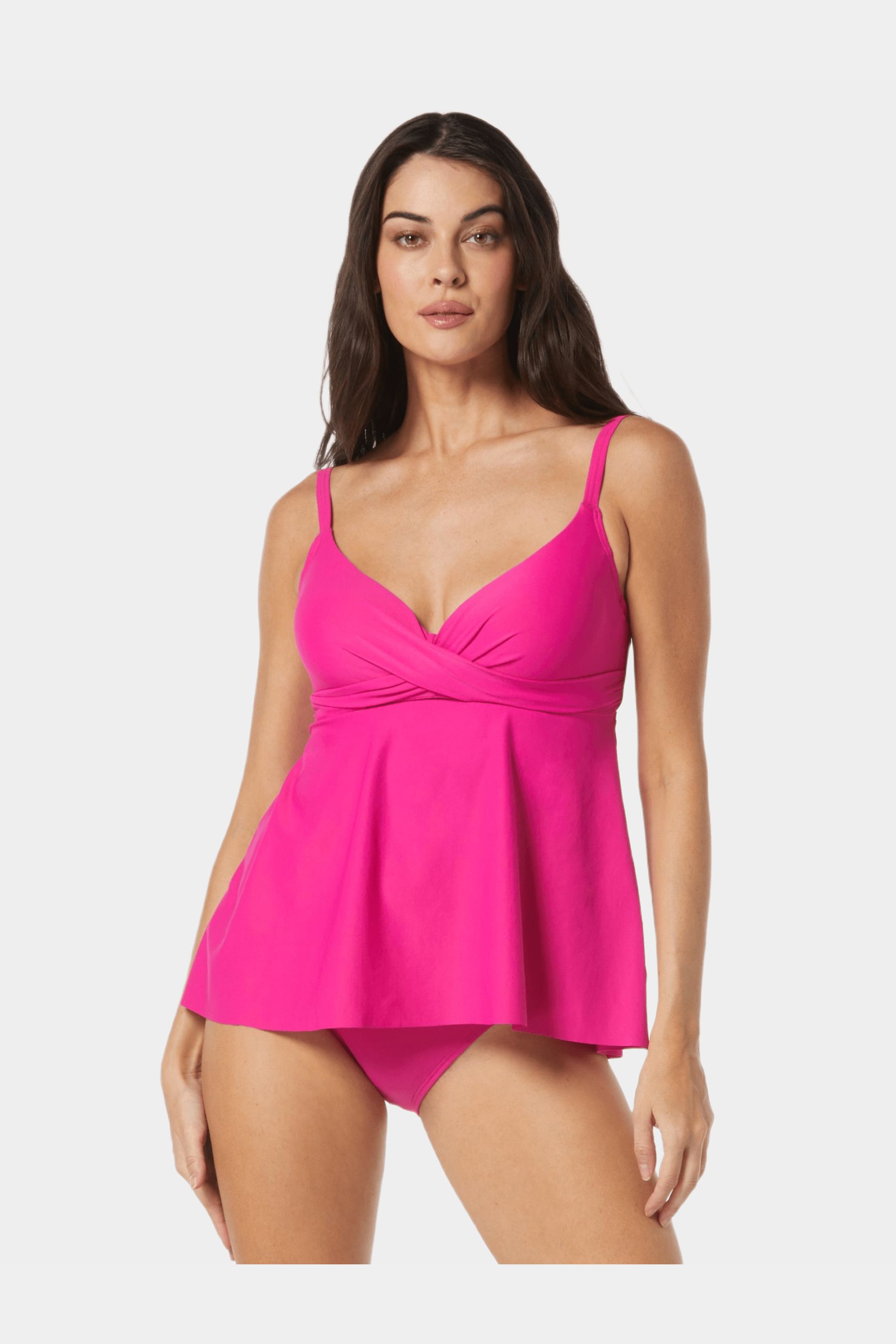 Diamond Wrap Bra Size Underwire Tankini Top - Keepsake sold by Lord & Taylor