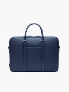 Manhattan Monochrome Leather Briefcase sold by Lord & Taylor