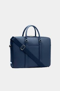 Manhattan Monochrome Leather Briefcase sold by Lord & Taylor