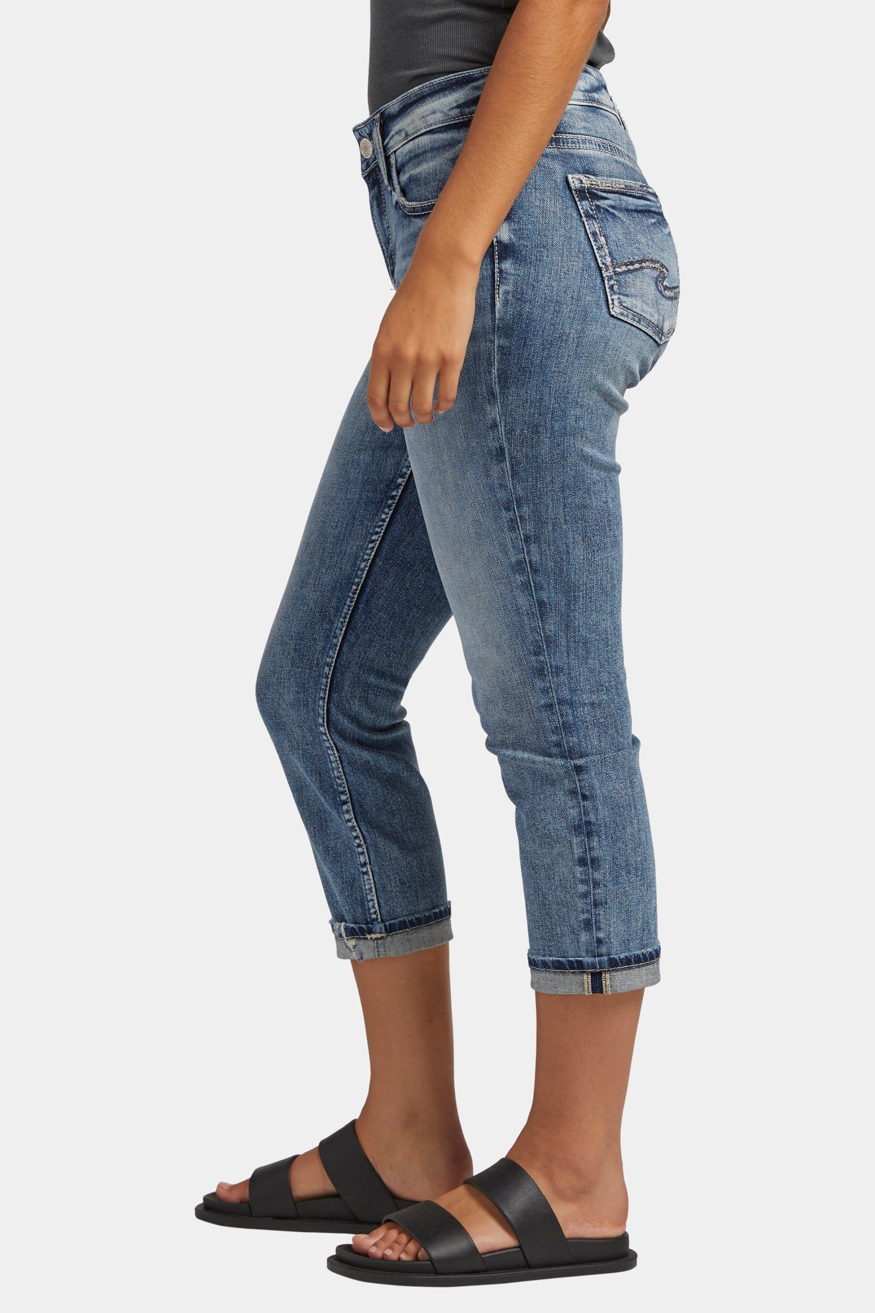 Elyse Mid-Rise Capri sold by Lord & Taylor product image thumbnail 3