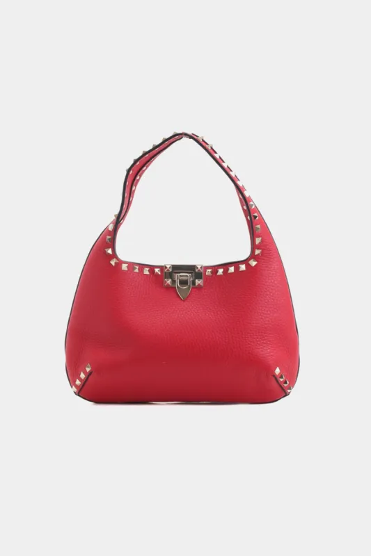 Rockstud Leather Hobo Bag sold by Lord & Taylor