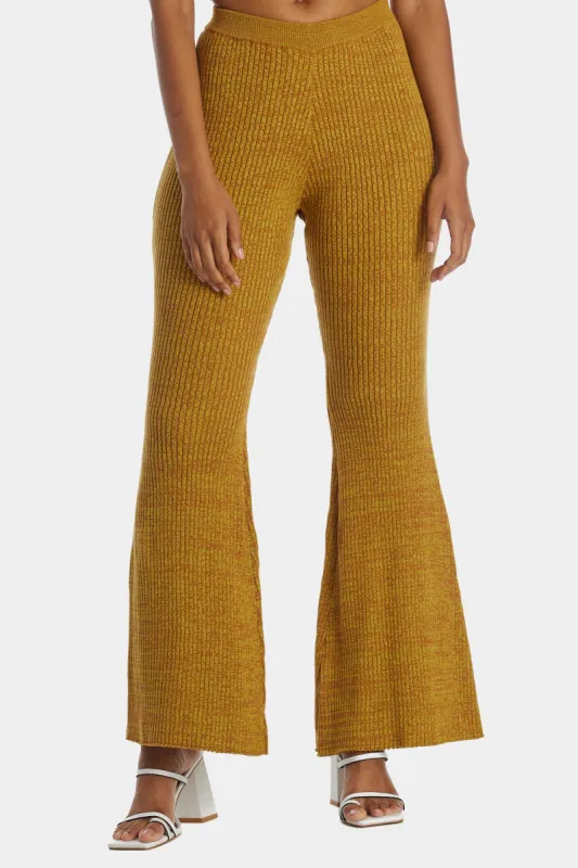 Space Dye Rib Flares sold by Lord & Taylor