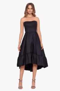 Strapless Midi Taffeta Bubble Hem sold by Lord & Taylor