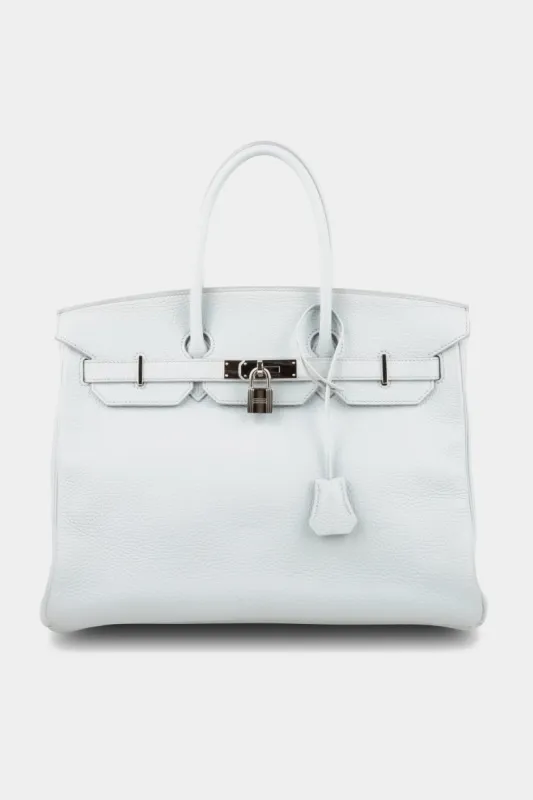 Birkin PHW 35 Taurillon Clemence Handbag sold by Lord & Taylor