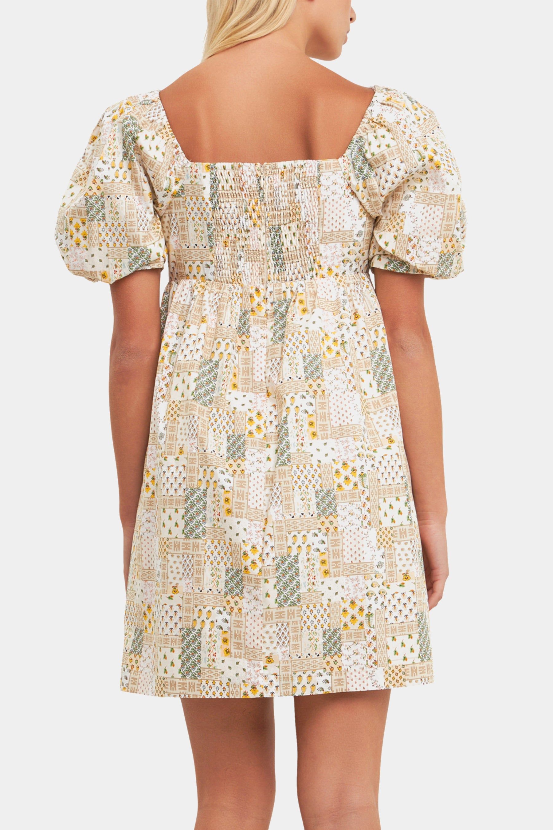 Printed Babydoll Mini Dress sold by Lord & Taylor product image thumbnail 3