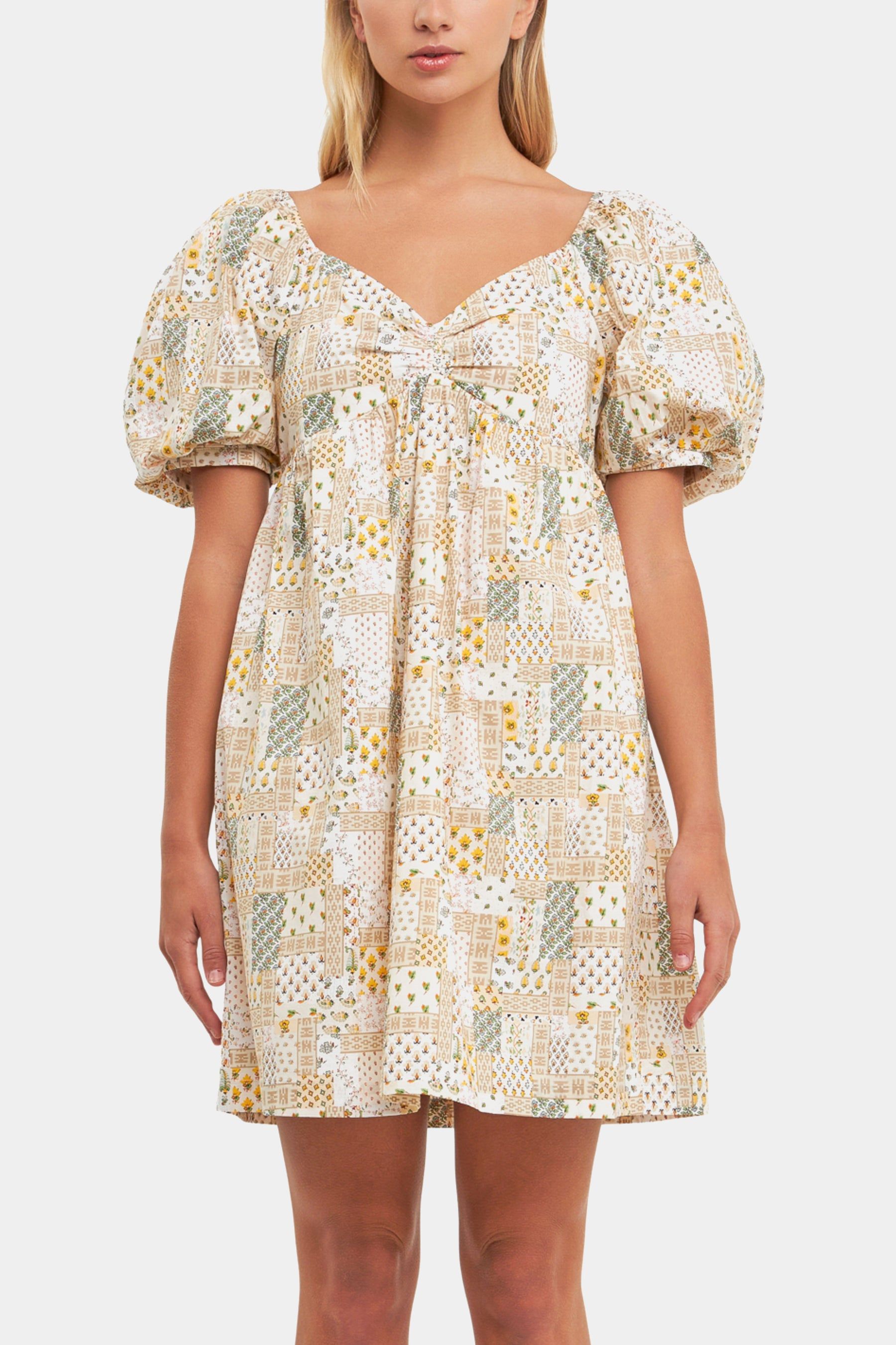 Printed Babydoll Mini Dress sold by Lord & Taylor