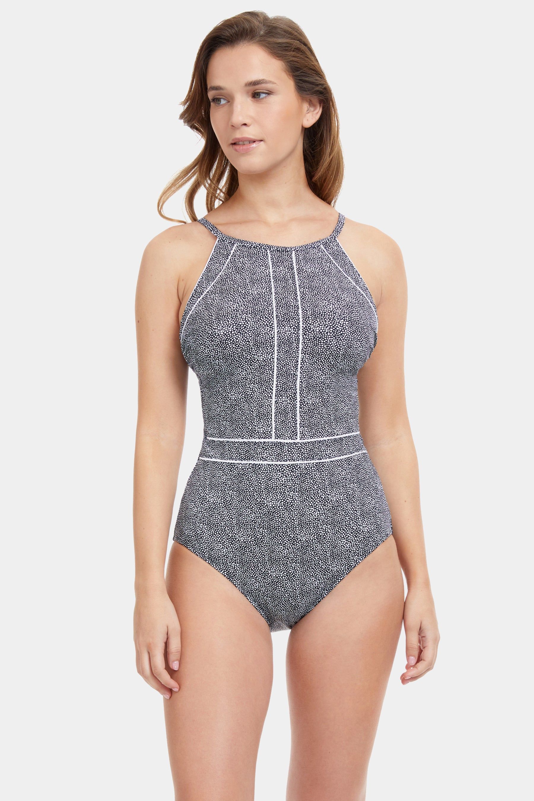 Colette High Neck One Piece sold by Lord & Taylor product image thumbnail 4