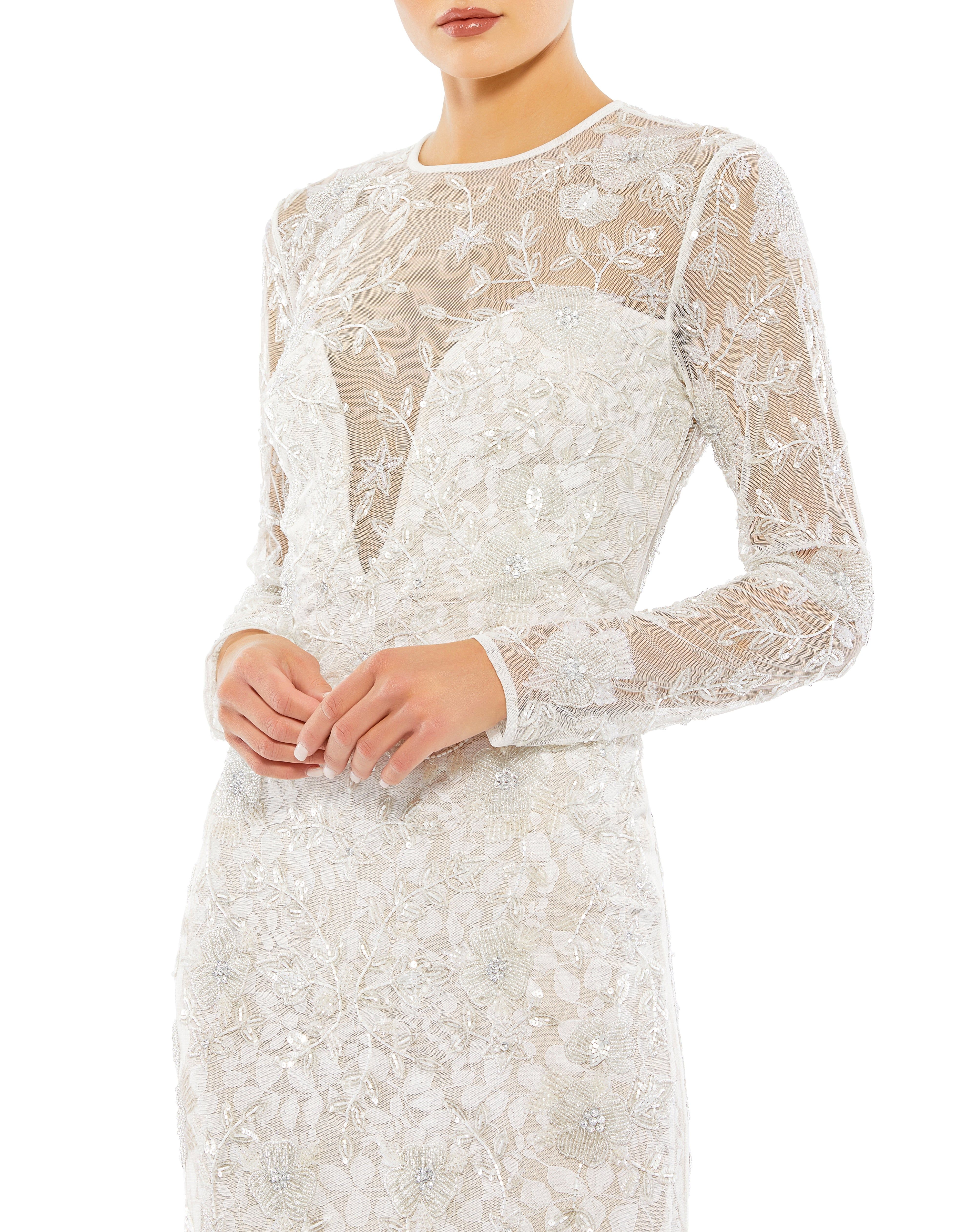 Long Sleeve Gown sold by Lord & Taylor product image thumbnail 3