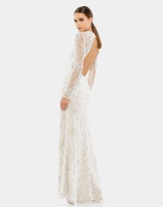 Long Sleeve Gown sold by Lord & Taylor