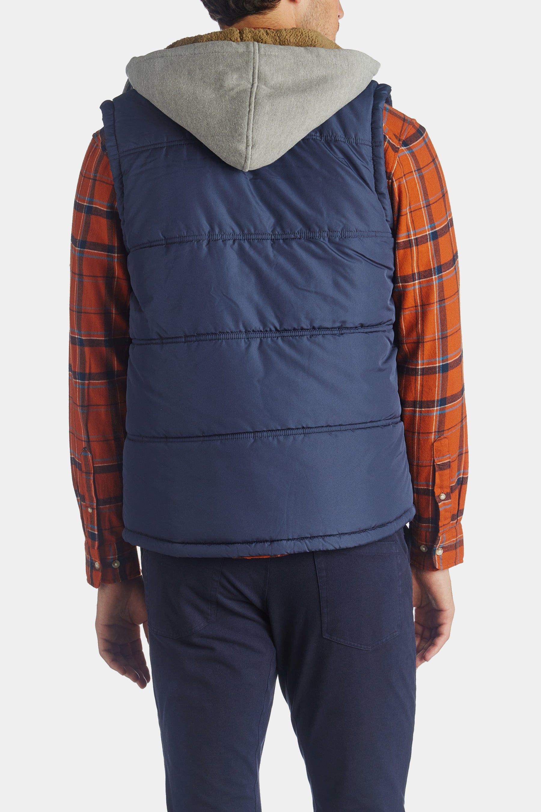 Quited Sherpa Lined Hood Vest sold by Lord & Taylor product image thumbnail 5
