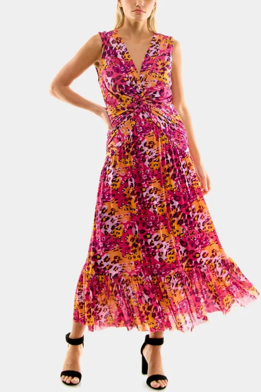 Sleeveless Knot Front Midi Dress sold by Lord & Taylor