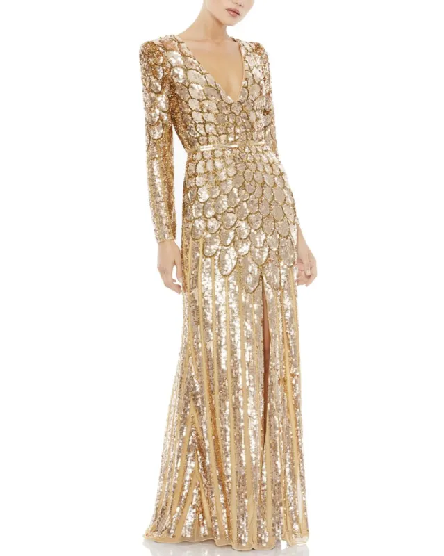 Column Gown sold by Lord & Taylor