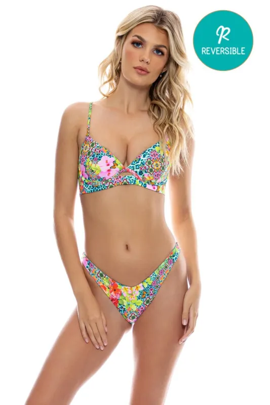 Luli Island Underwire Bikini Top sold by Lord & Taylor