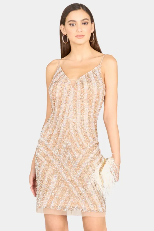 Spaghetti Strap Cocktail Dress sold by Lord & Taylor