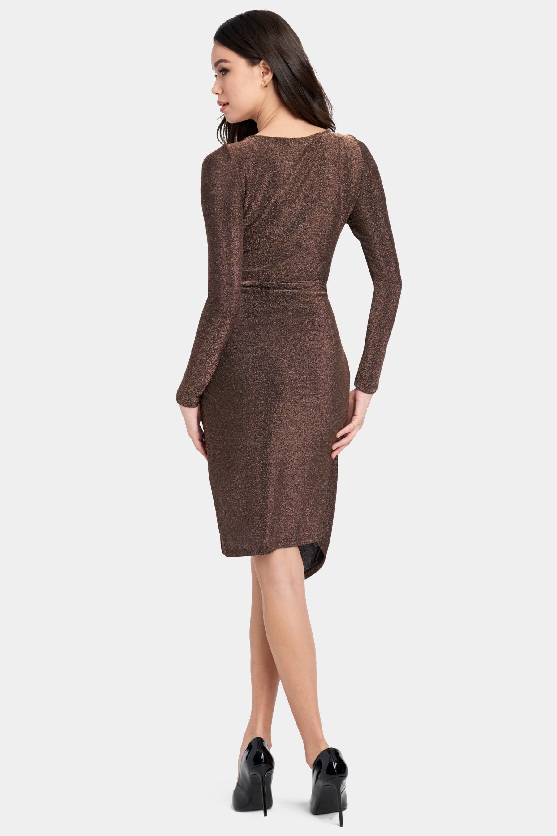 Ring Detail Sparkle Knit Dress sold by Lord & Taylor product image thumbnail 3