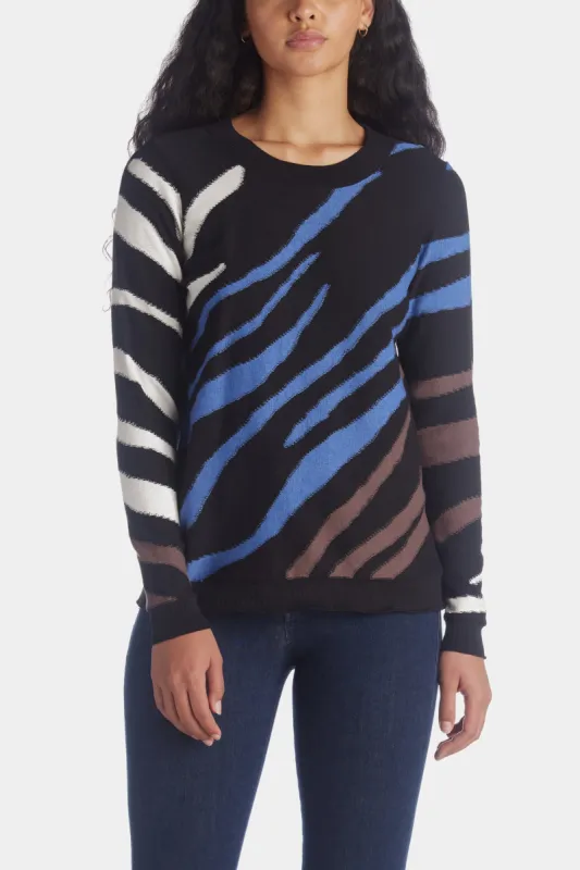 Falling Stripes Vital Sweater sold by Lord & Taylor