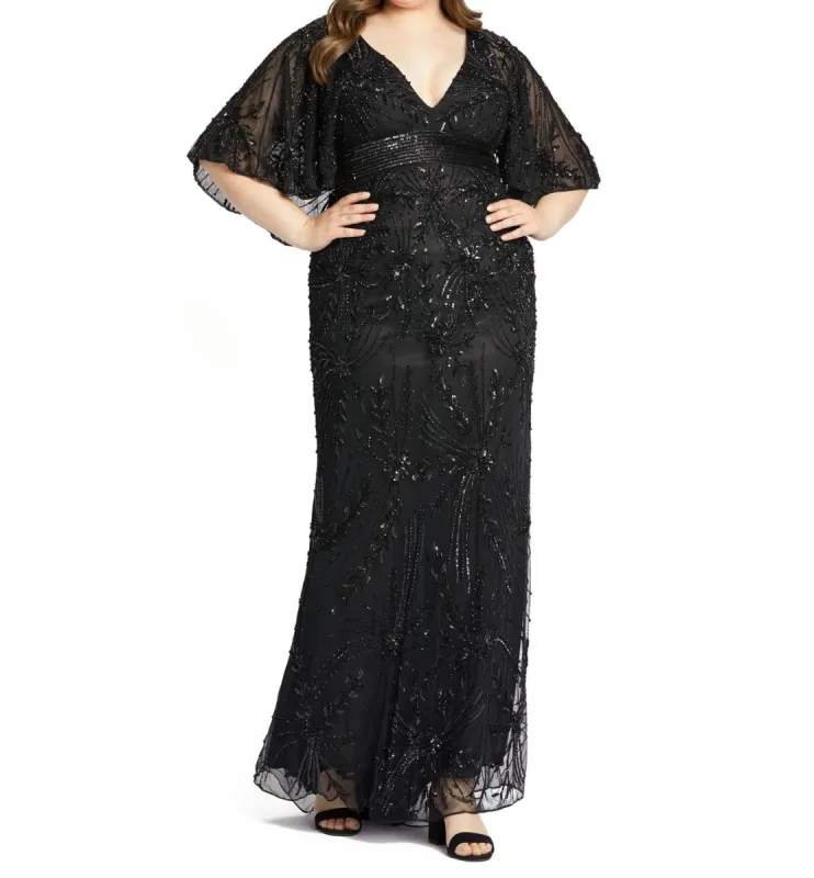 Capelet Gown sold by Lord & Taylor
