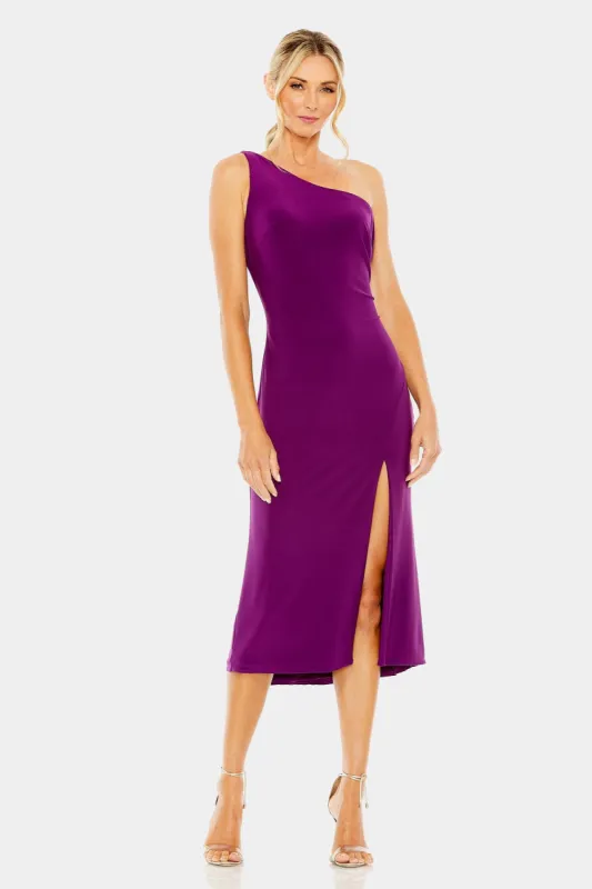 One Shoulder Cowl Back Midi Dress sold by Lord & Taylor