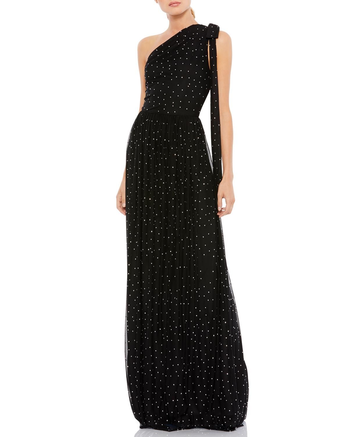 One Shoulder Sheath Gown sold by Lord & Taylor product image thumbnail 5