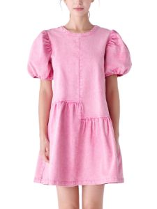 Stretch Denim Mini Dress sold by Lord & Taylor