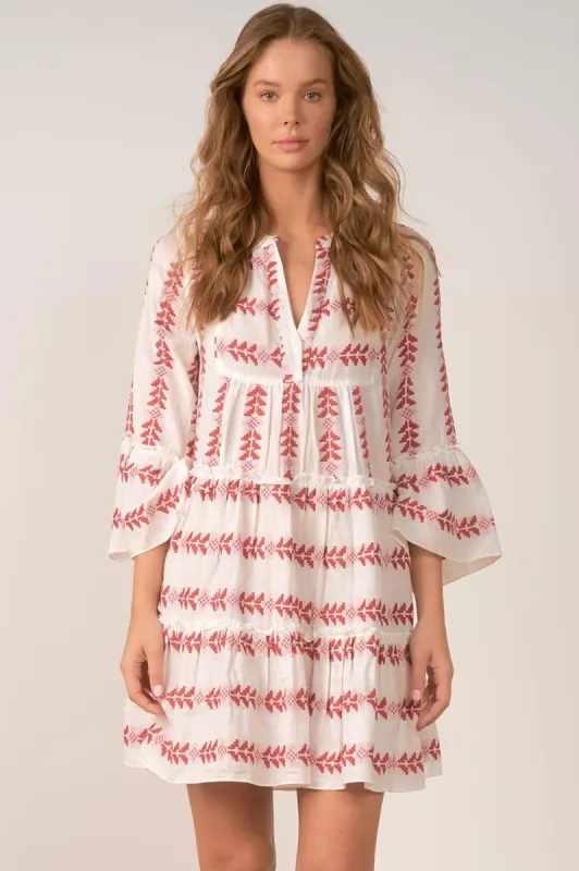 Arrow Print Long Sleeve Dress sold by Lord & Taylor