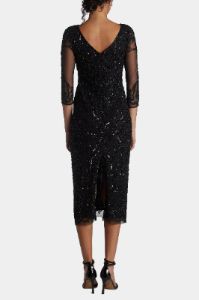 Midi Length Beaded Dress sold by Lord & Taylor