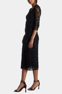 Midi Length Beaded Dress sold by Lord & Taylor